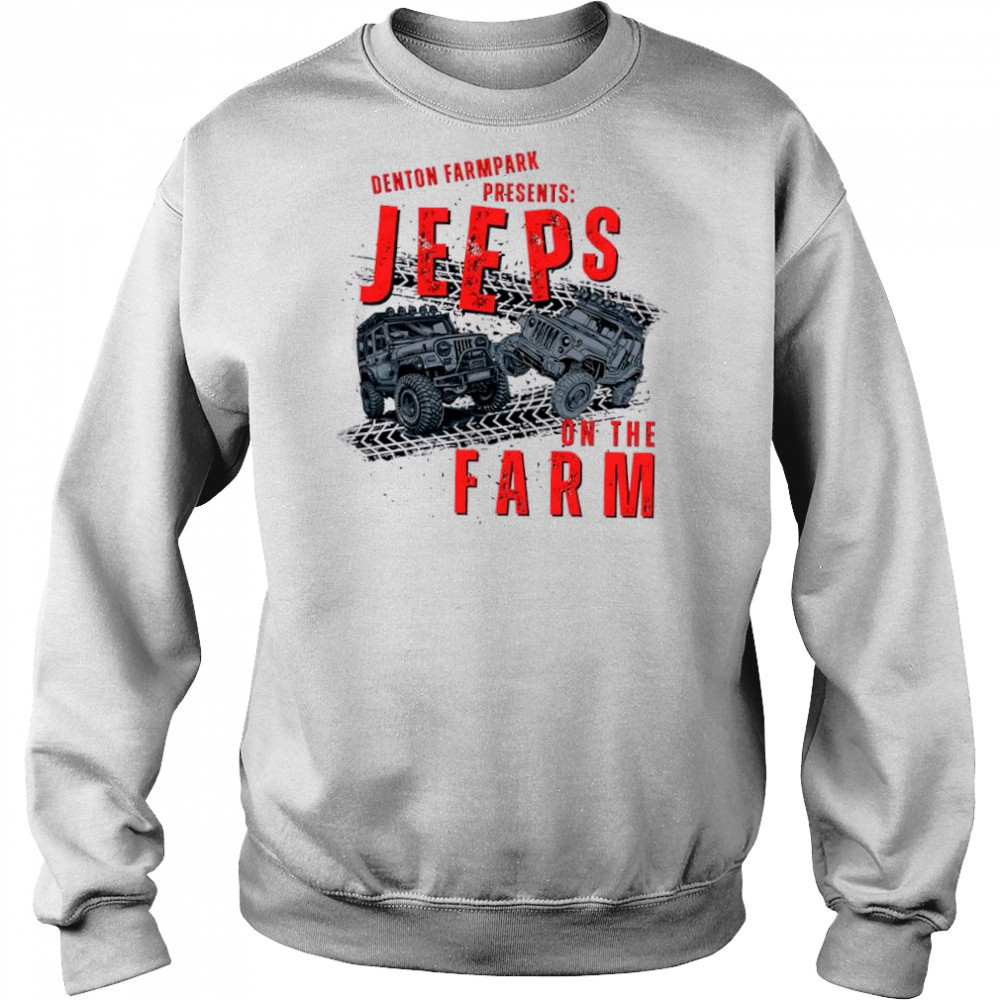 Denton Farmpark Jeeps On The Farm shirt Hoodie