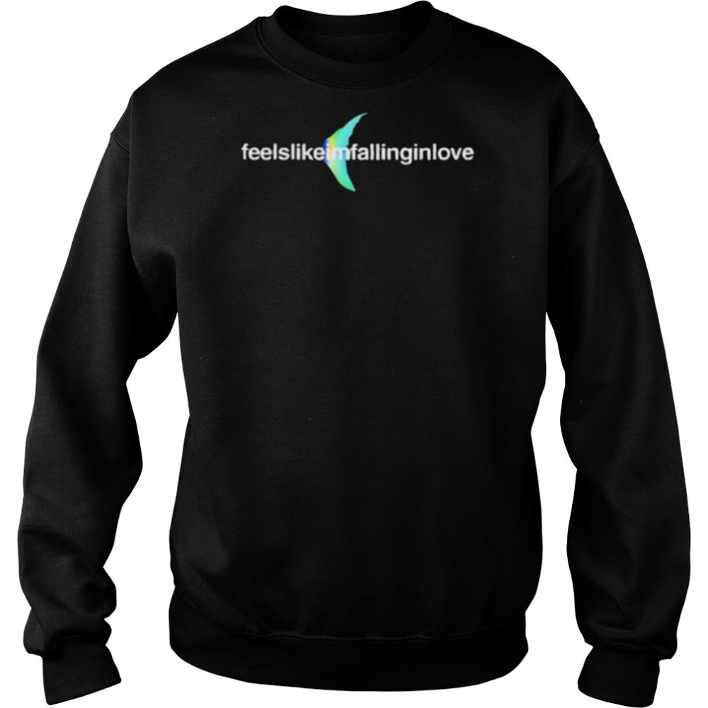Feels like I’m falling in love shirt Hoodie