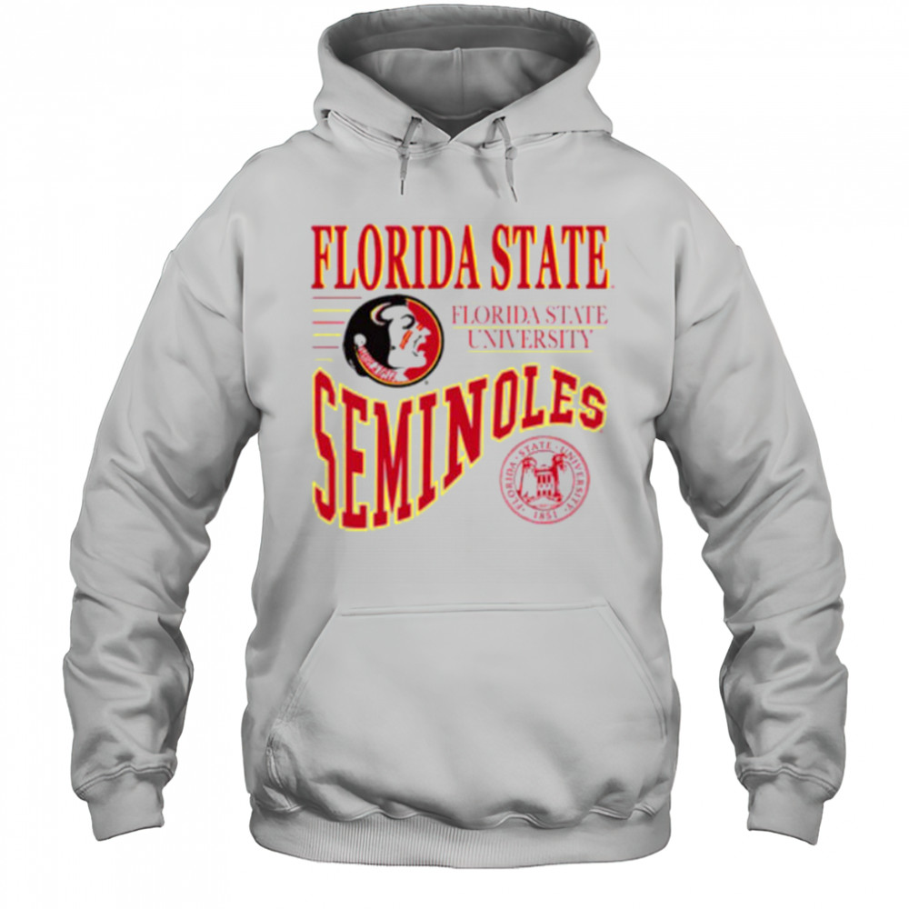 Florida State Seminoles Crest Heavy Shirt Hoodie