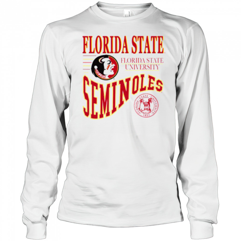 Florida State Seminoles Crest Heavy Shirt Long Sleeved