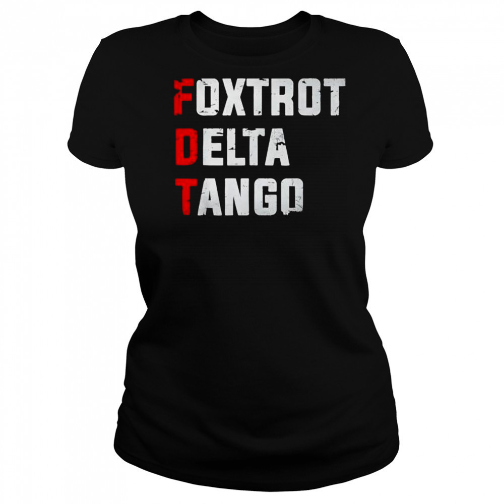 Foxtrot Delta Tango retro shirt Women's T-shirt