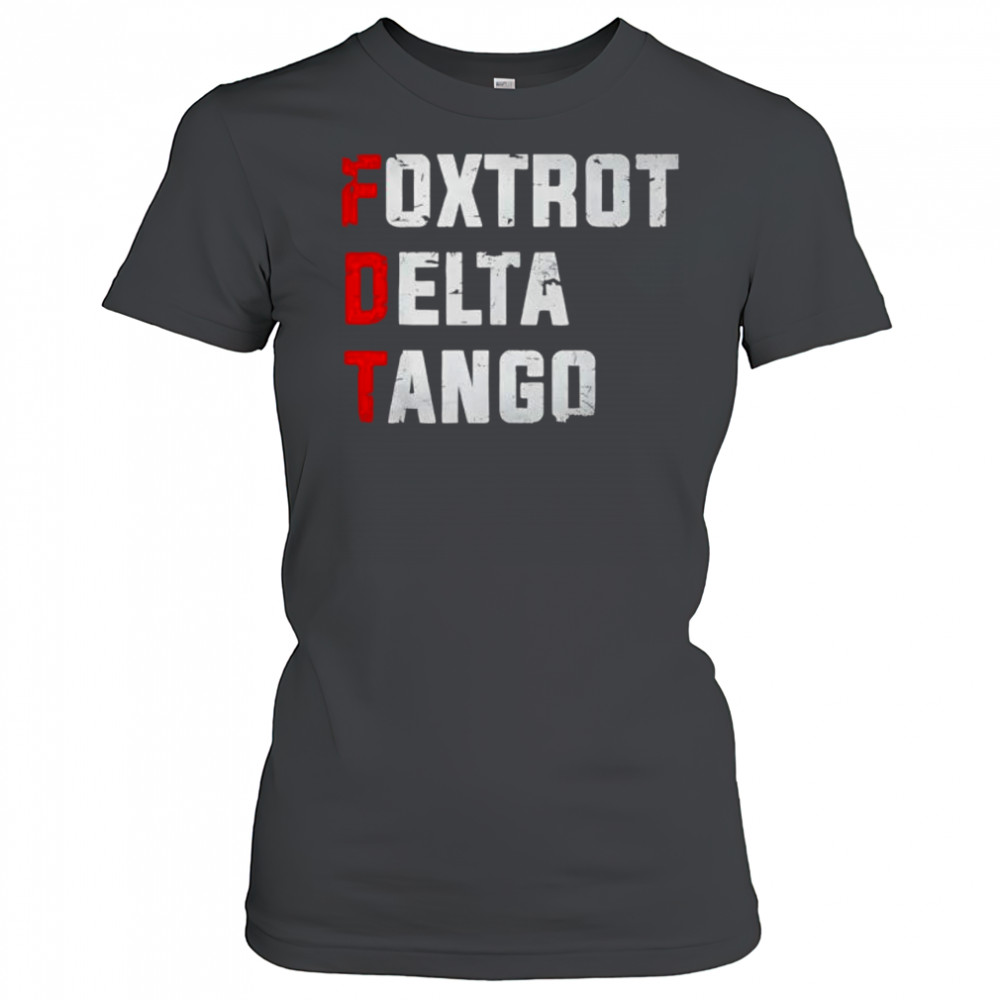 Foxtrot Delta Tango retro shirt Women's T-shirt