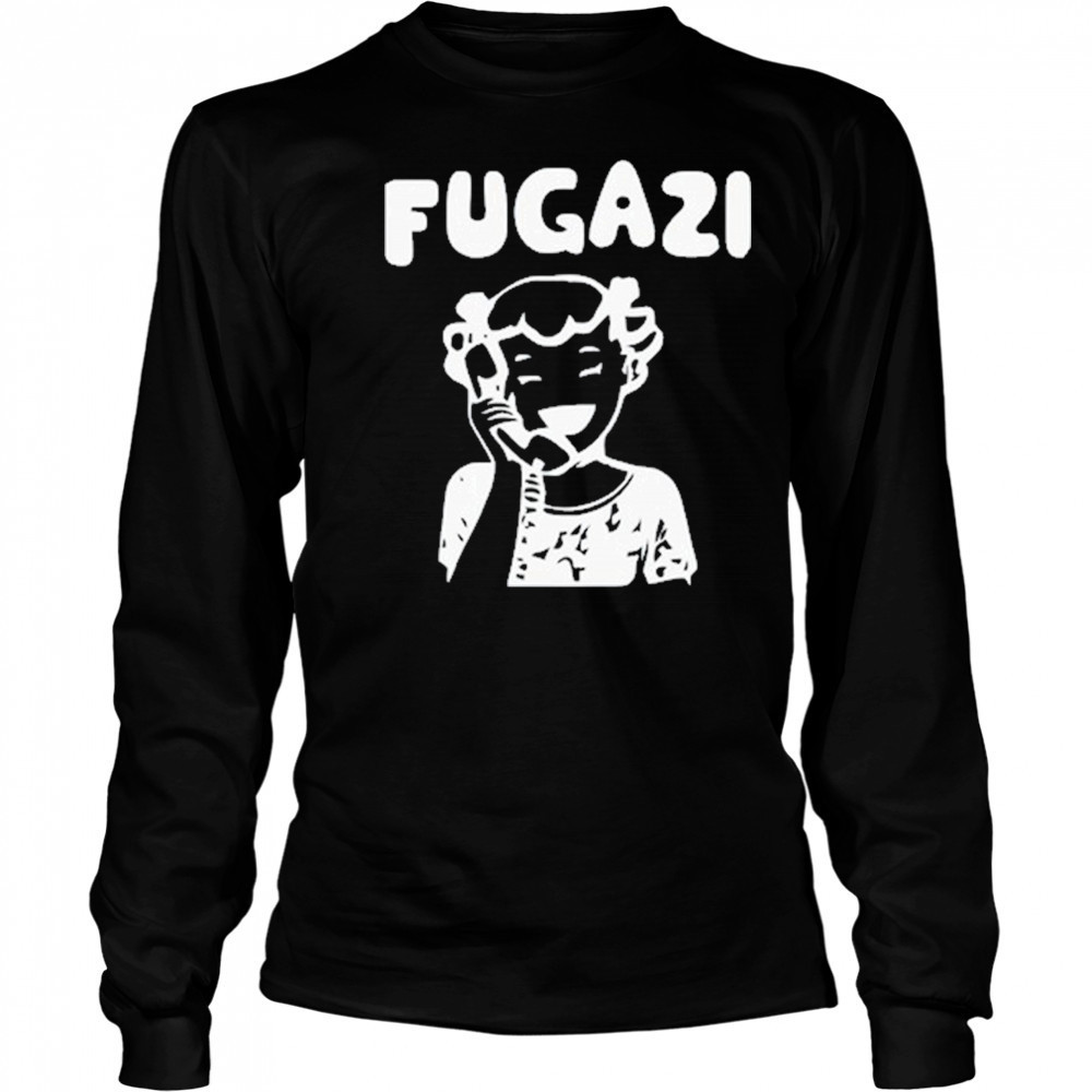 Fugazi Graphic Retro T-Shirt Long Sleeved