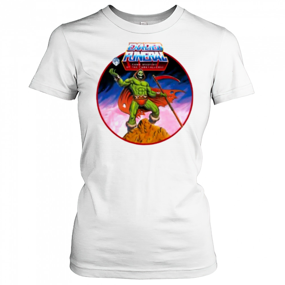 Game Masters of the Funeral verse Skully tor Ringer shirt Women's T-shirt