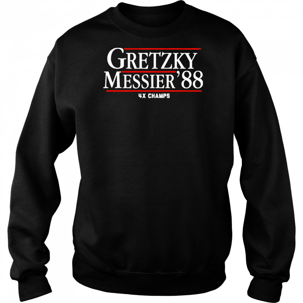 Gretzky Messier ’88 shirt Hoodie