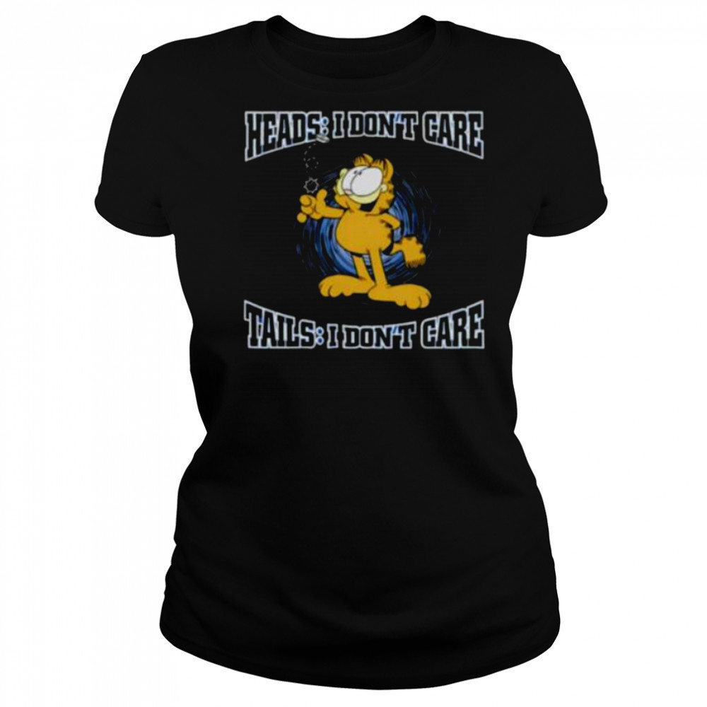 Heads I don’t care tails I don’t care orange cat shirt Women's T-shirt