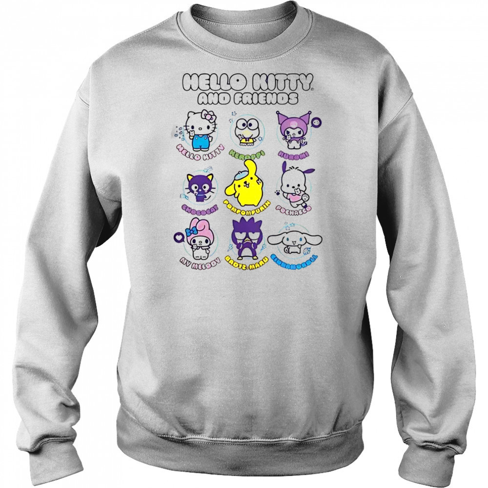 Hello Kitty And Friends T-Shirt Hoodie