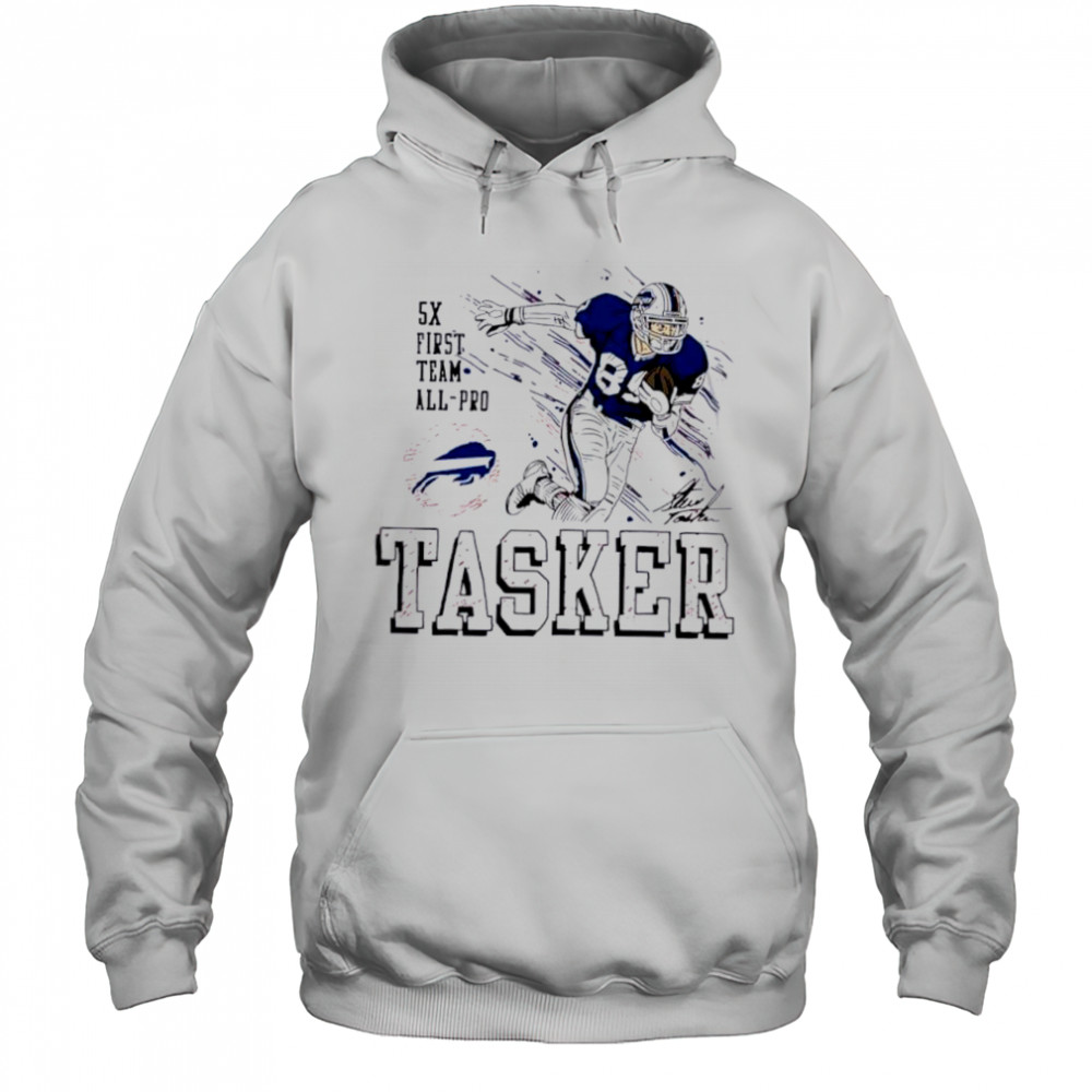 Homage Buffalo Bills Steve Tasker Football signature shirt Hoodie