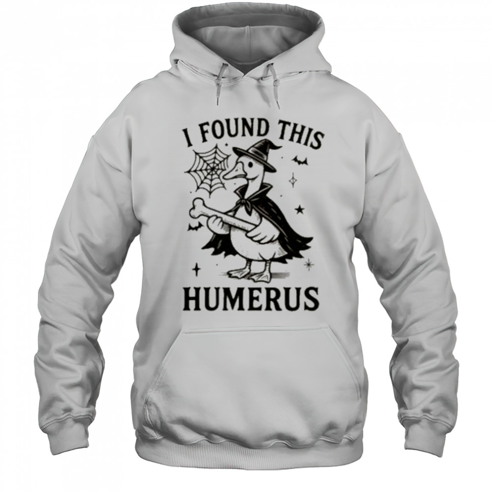 I Found This Humerus Goose Shirt Hoodie