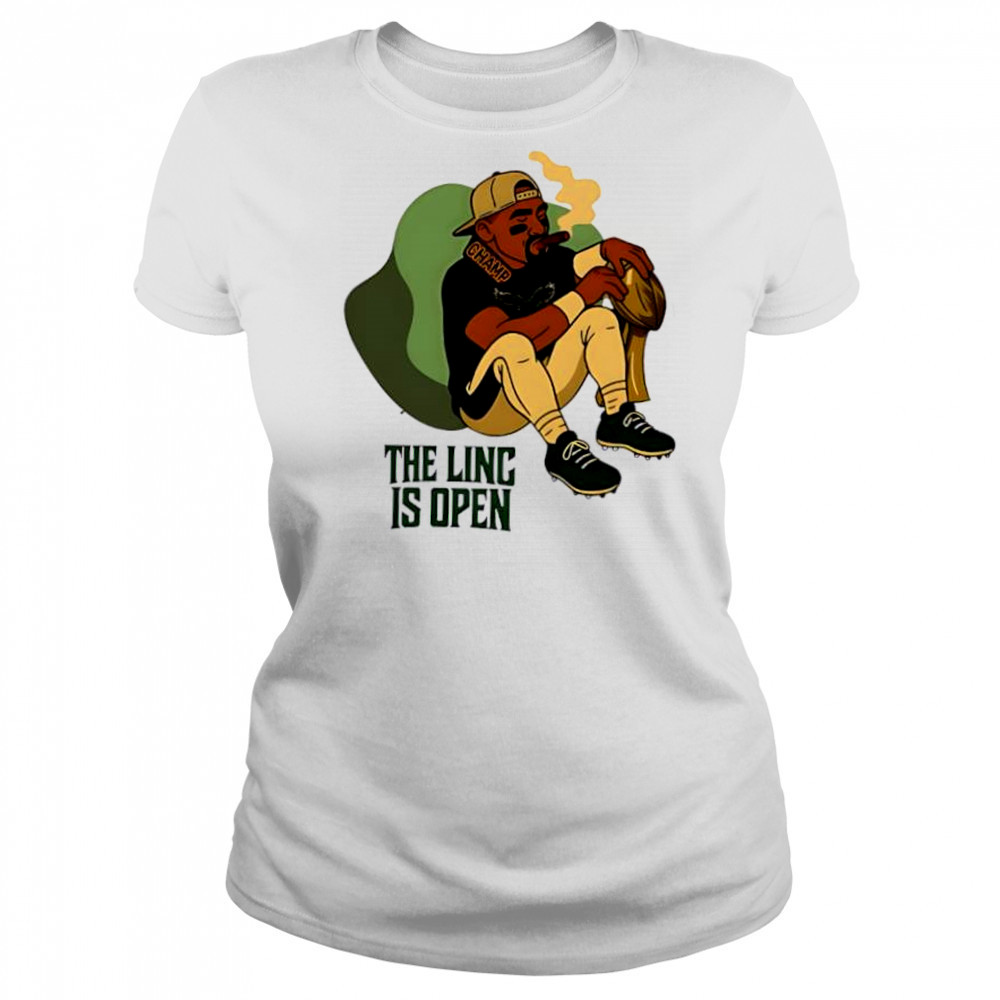 Jalen Hurts Champ the ling is open shirt Women's T-shirt
