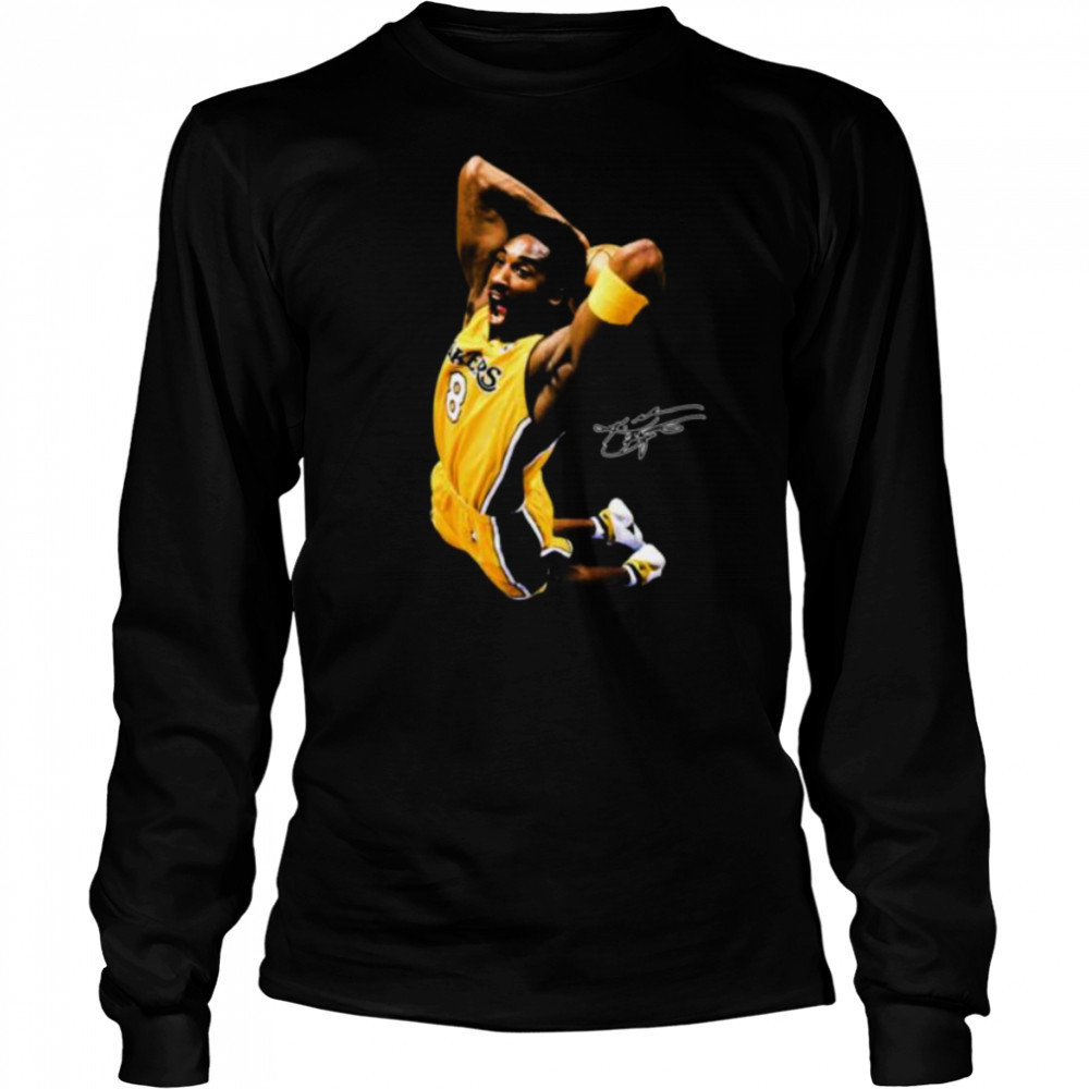Kobe Bryant Slam Graphic Shirt Long Sleeved