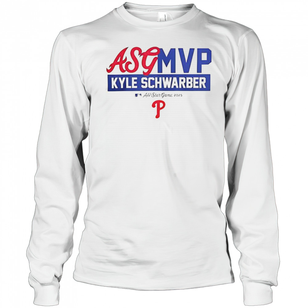 Kyle Schwarber 2025 MLB All-Star Game MVP T-Shirt Long Sleeved
