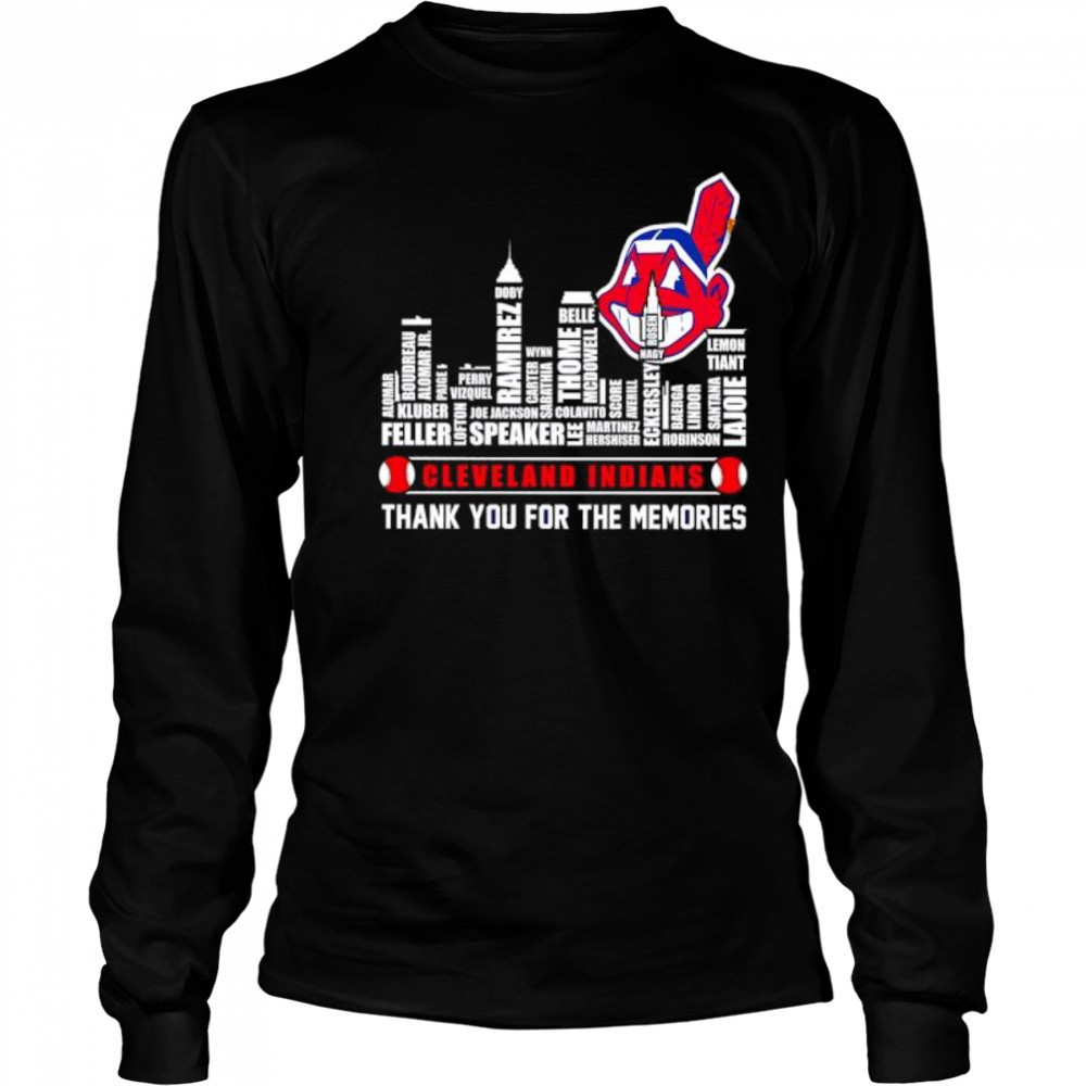 Let’s Go Cleveland Indians Skyline 2025 shirt Long Sleeved