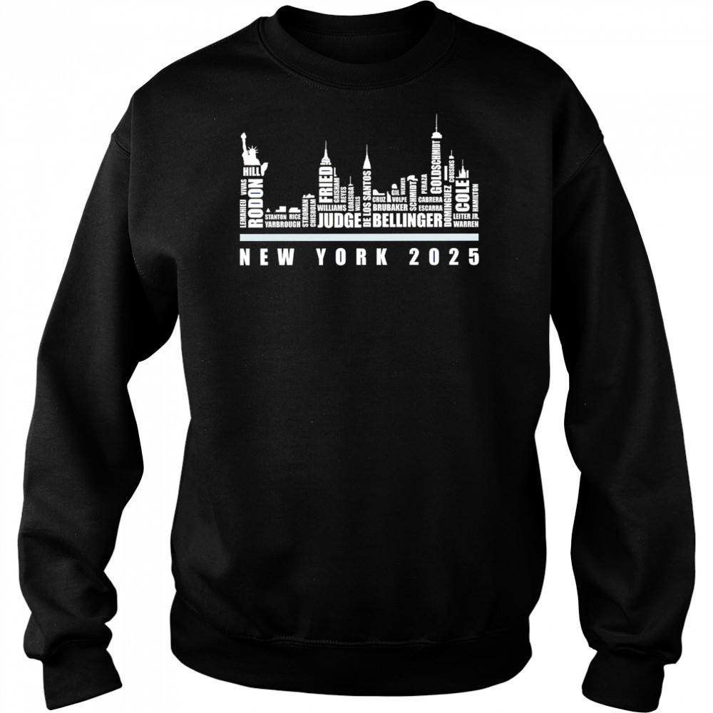 Let’s Go Yankees Skyline New York 2025 shirt Hoodie