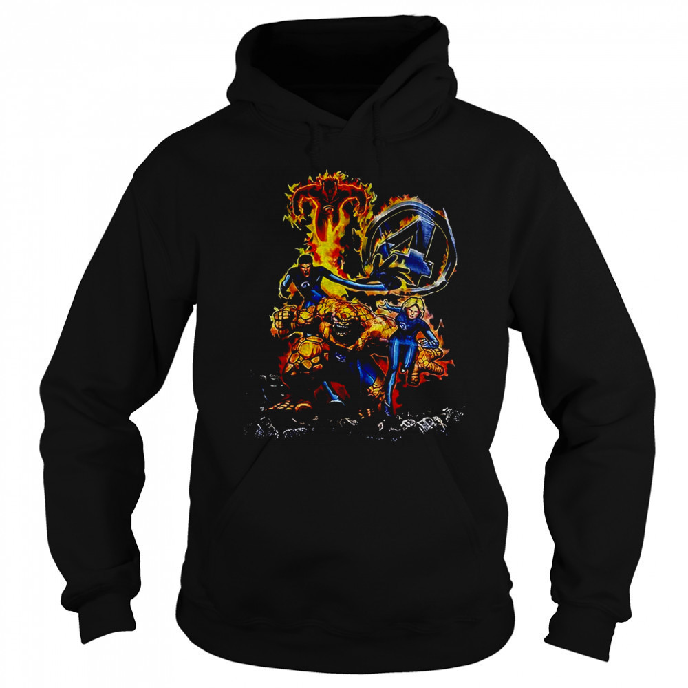 Marvel Comics Fantastic Four Marvel Super Hero Island shirt Sweatshirt