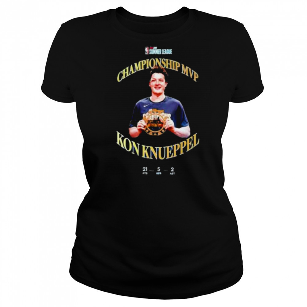 NBA Summer League 2025 Championship MVP Kon Knueppel Charlotte Hornets shirt Women's T-shirt