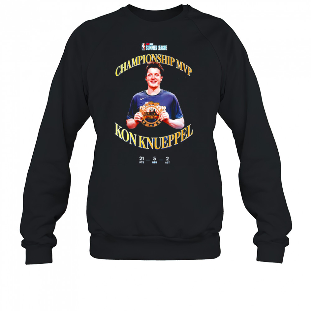 NBA Summer League 2025 Championship MVP Kon Knueppel Charlotte Hornets shirt Sweatshirt