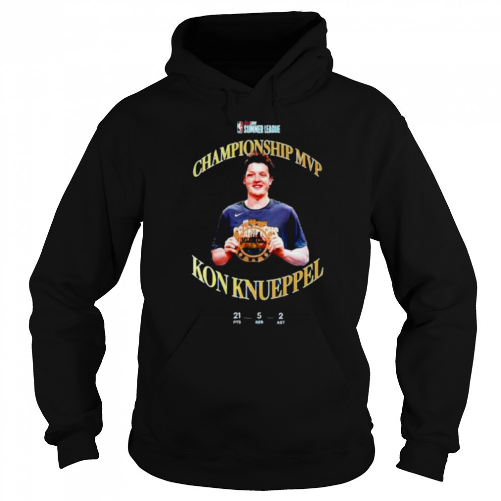 NBA Summer League 2025 Championship MVP Kon Knueppel Charlotte Hornets shirt Sweatshirt