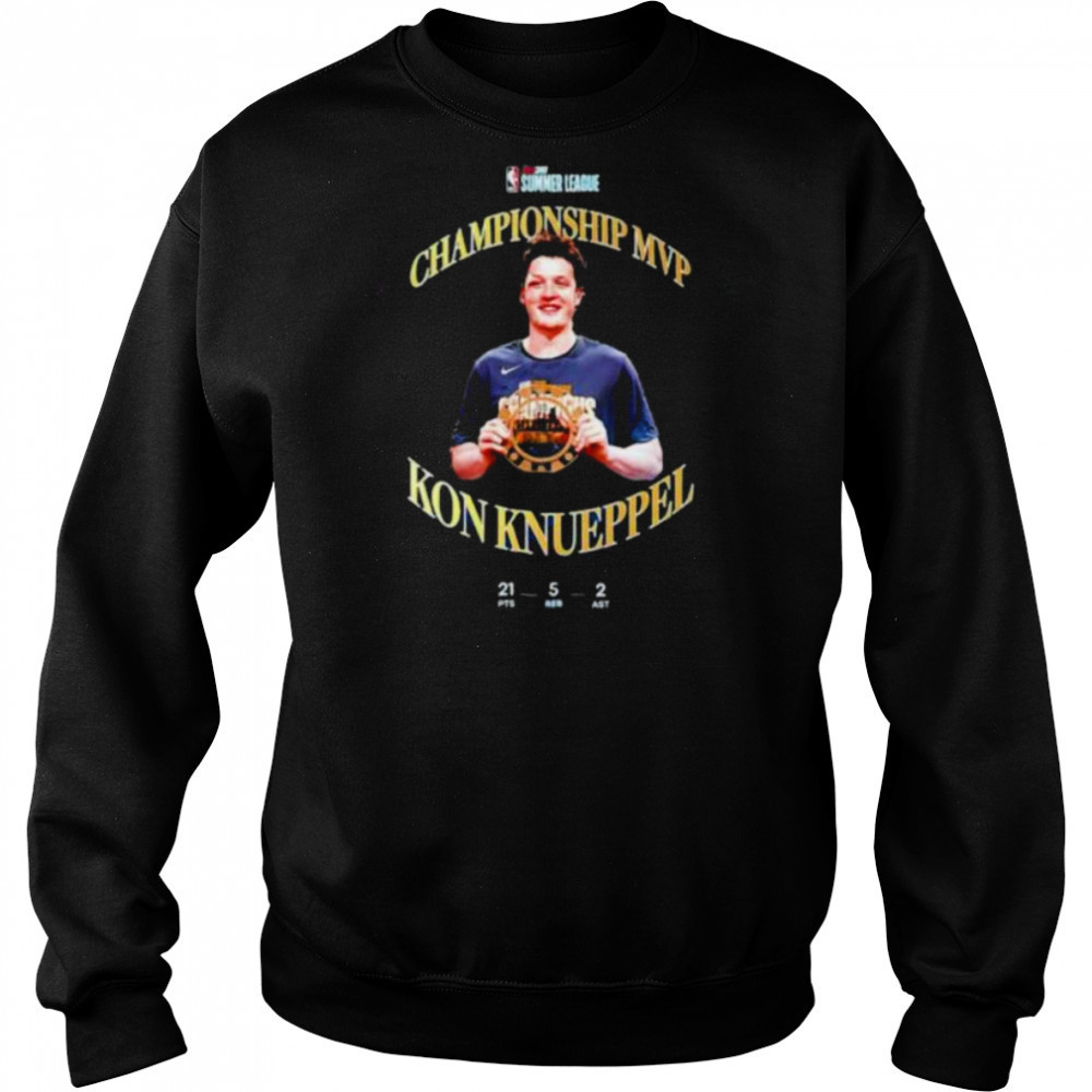 NBA Summer League 2025 Championship MVP Kon Knueppel Charlotte Hornets shirt Hoodie