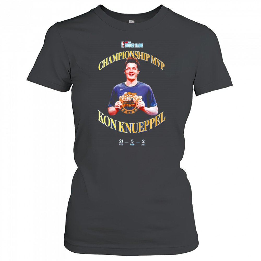 NBA Summer League 2025 Championship MVP Kon Knueppel Charlotte Hornets shirt Women's T-shirt