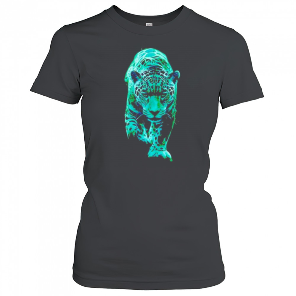 Neon Jaguar in Motion shirt Women's T-shirt