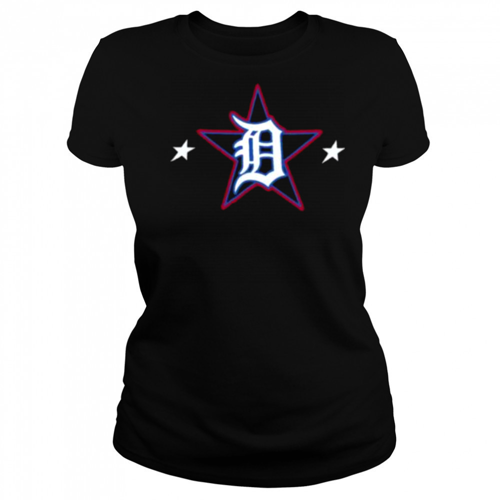 New Era Light Detroit Tigers 2025 MLB All Star Game Workout Shirt Women's T-shirt