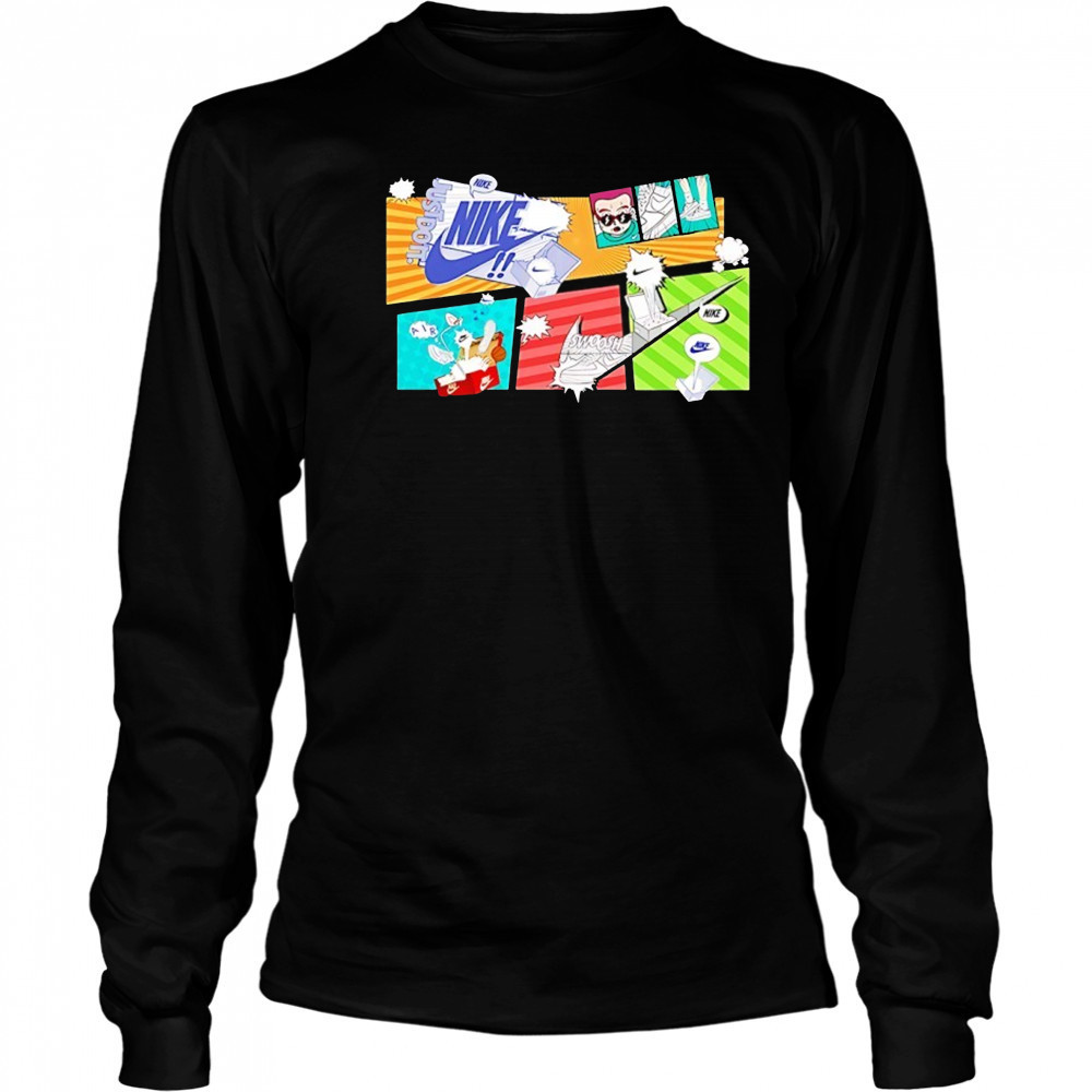 Nike comic shirt Long Sleeved