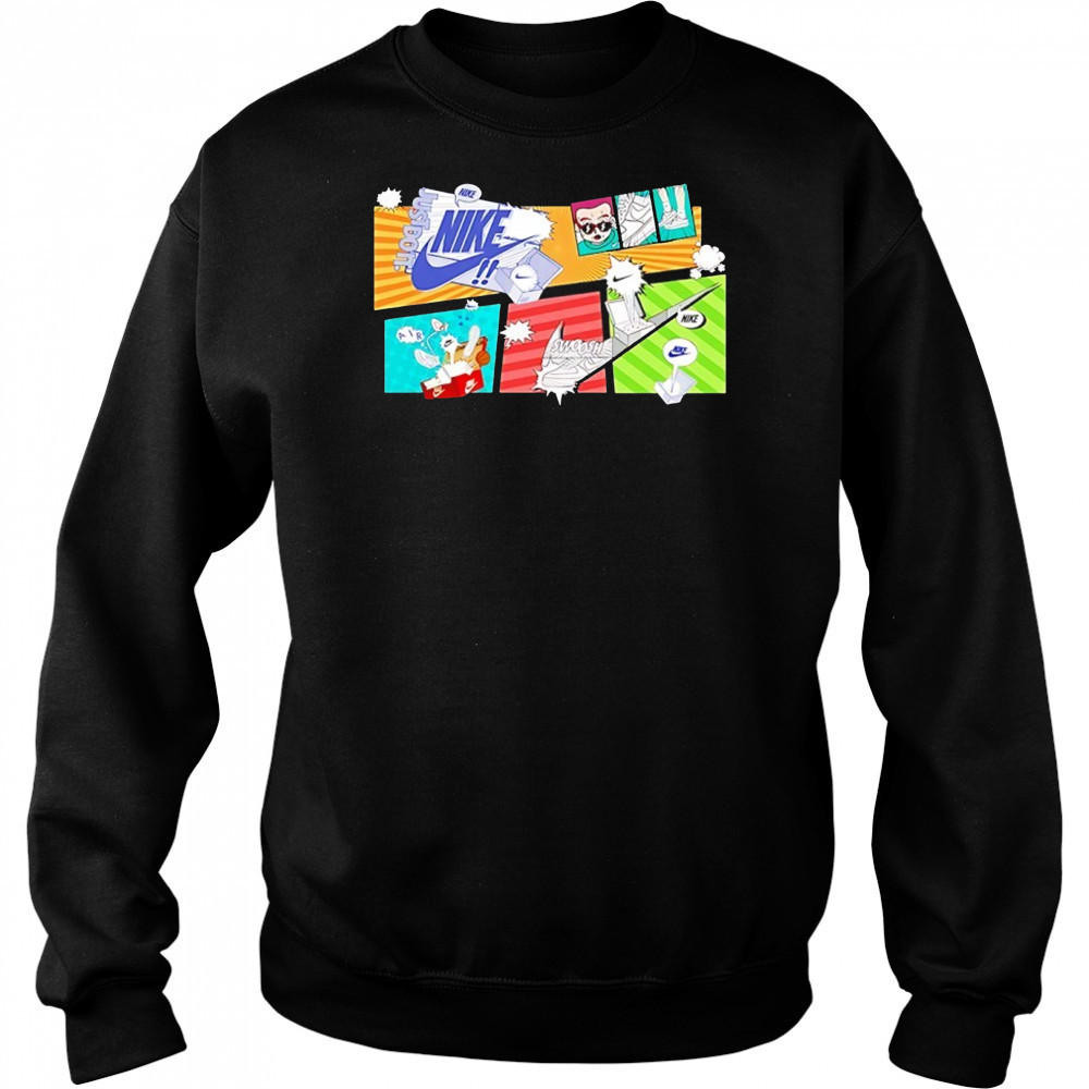 Nike comic shirt Hoodie