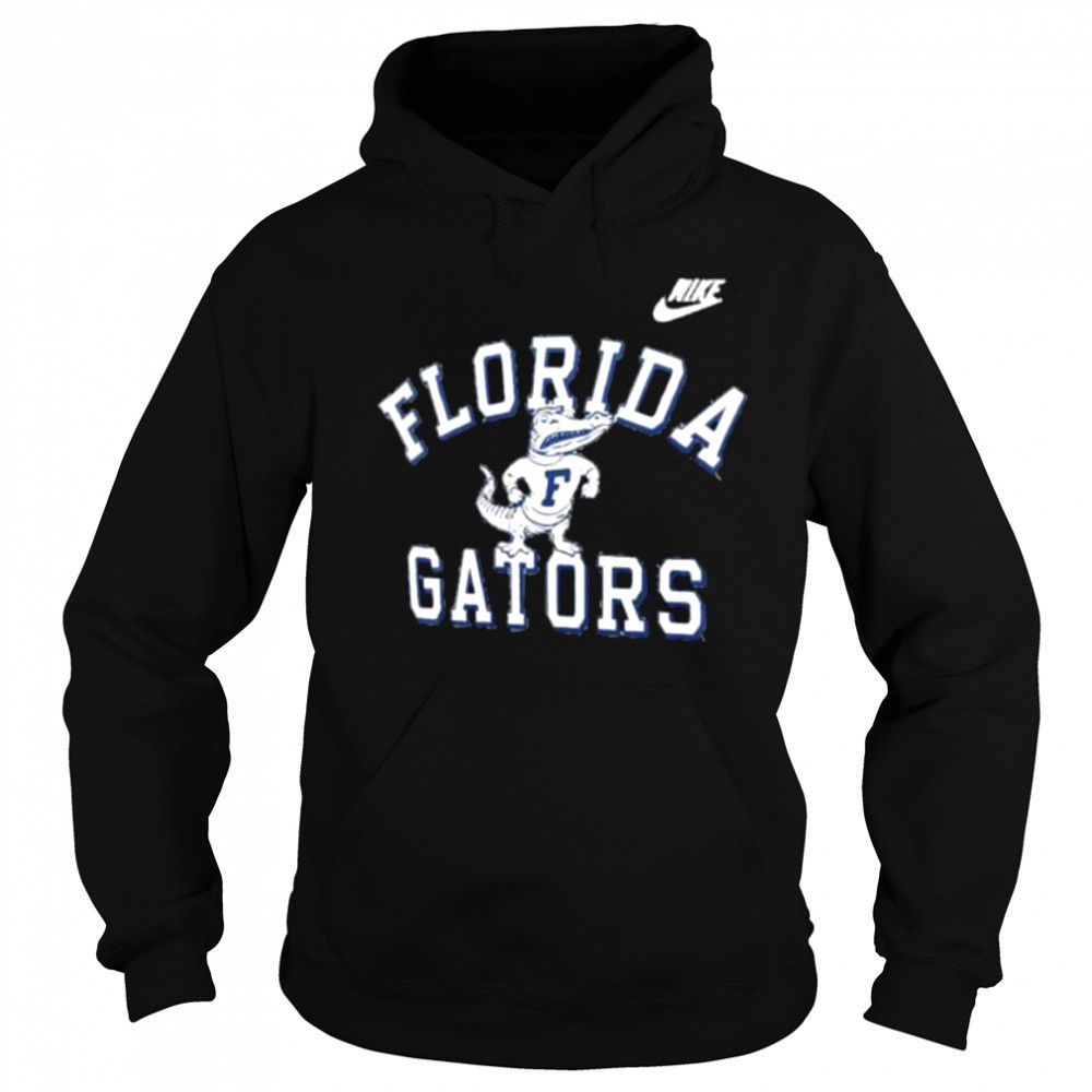 Nike Royal Florida Gators Legacy Color Block Tri Blend Performance Long Sleeve Shirt Sweatshirt