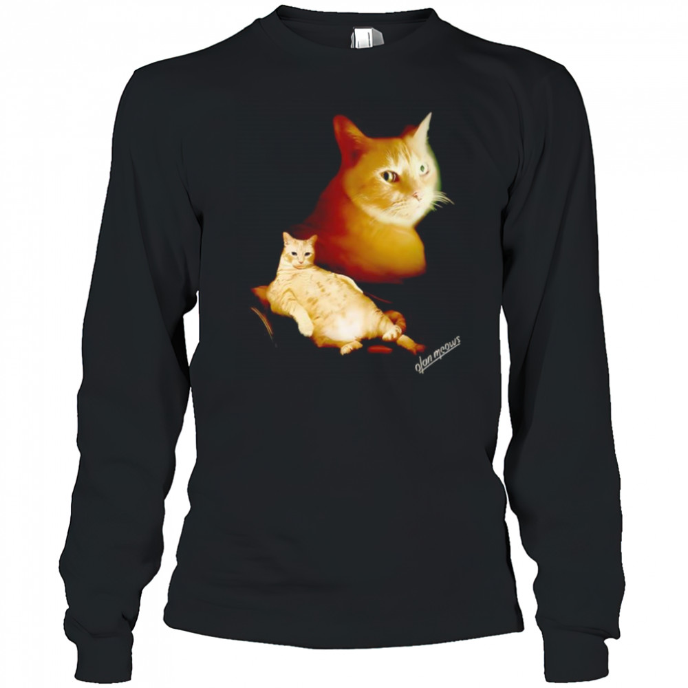 Olan Meows Oli The Chonk shirt Long Sleeved