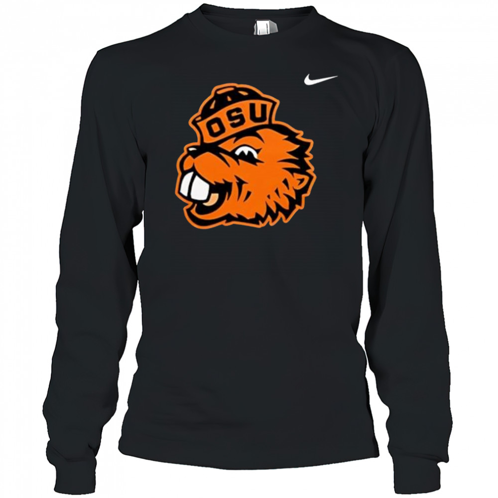 Oregon State Beavers logo shirt Long Sleeved