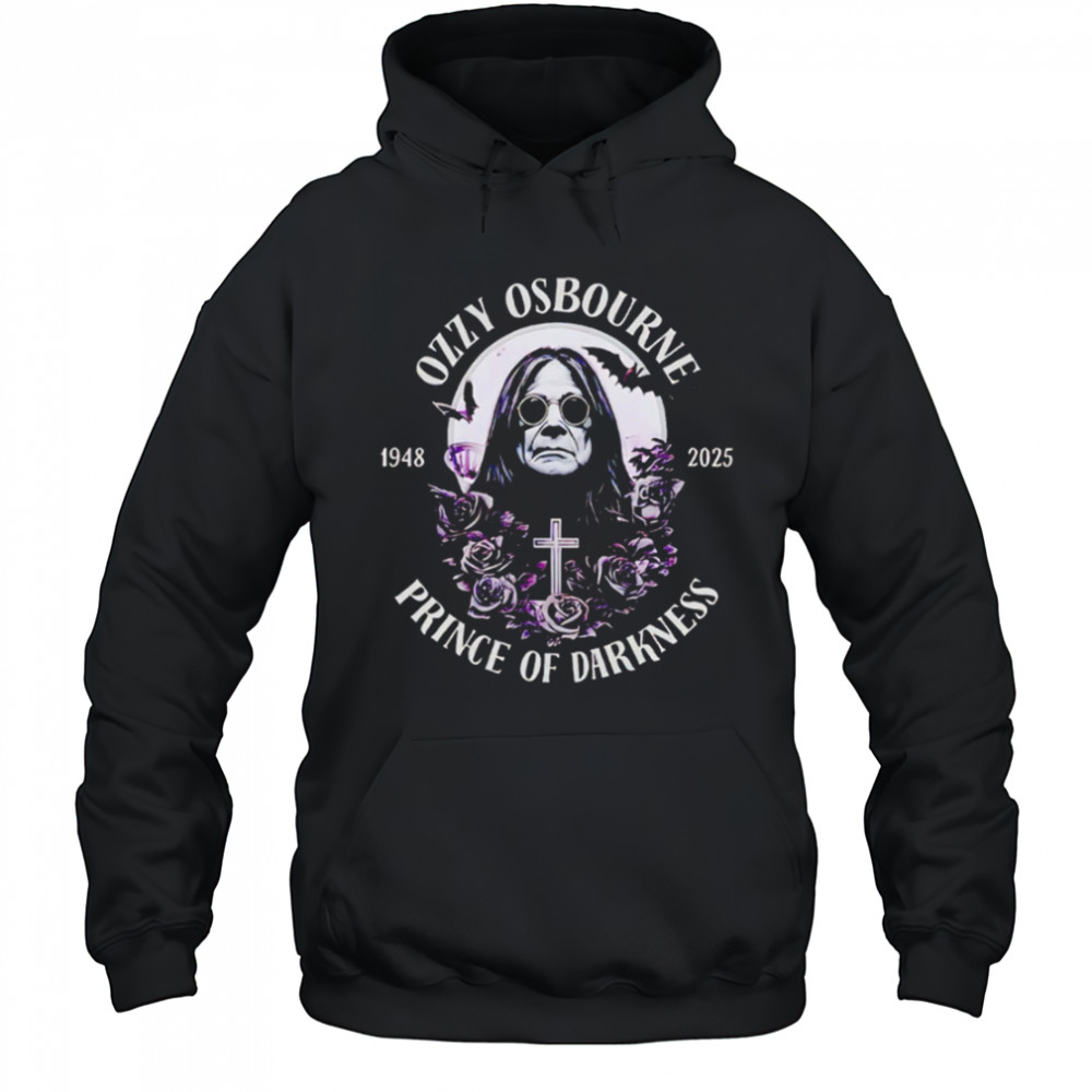 Ozzy osbourne prince of darkness rip shirt Hoodie