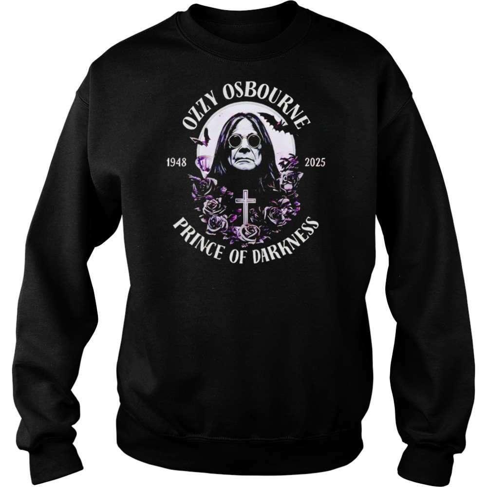 Ozzy osbourne prince of darkness rip shirt Hoodie
