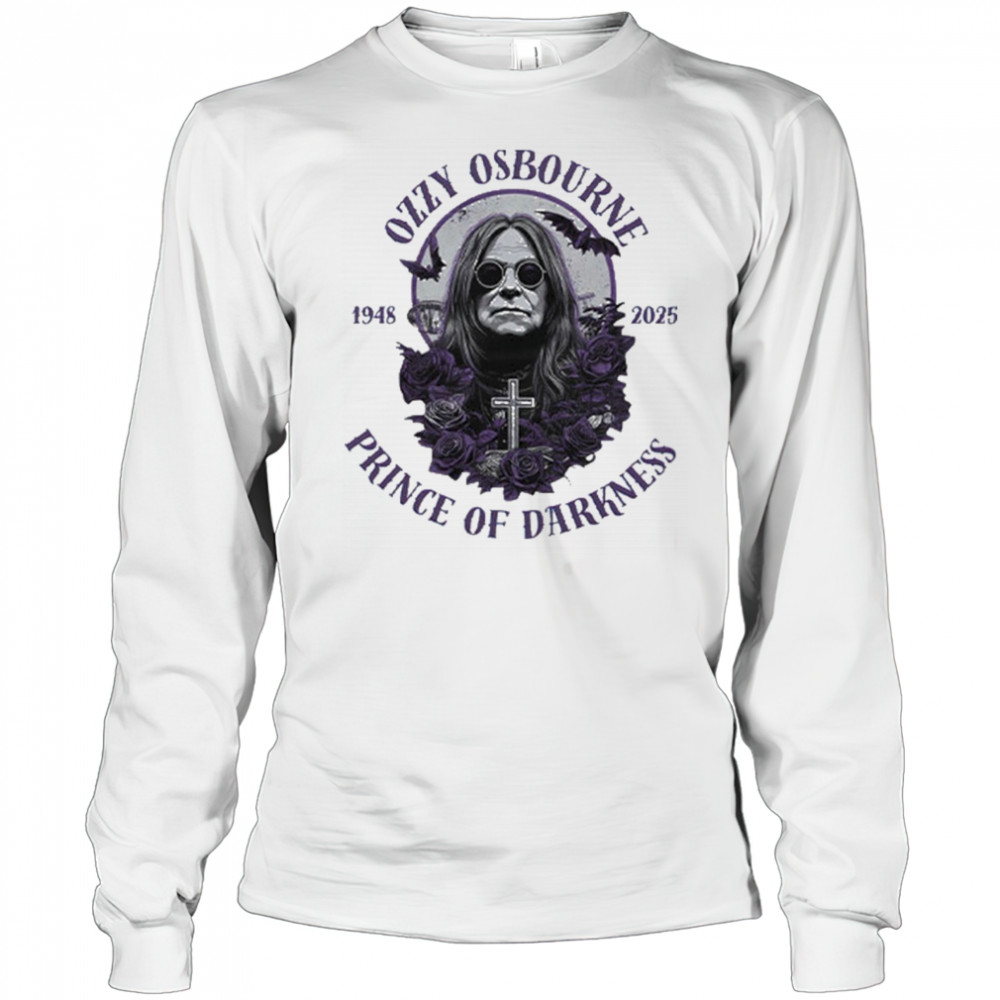 Ozzy Osbourne Prince Of Darkness Shirt Long Sleeved