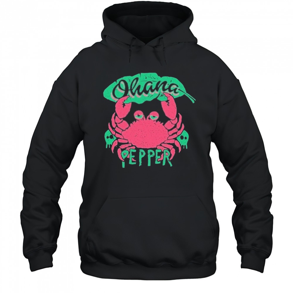 Pepper Ohana Crab T-Shirt Hoodie