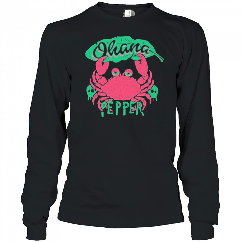 Pepper Ohana Crab T-Shirt Long Sleeved