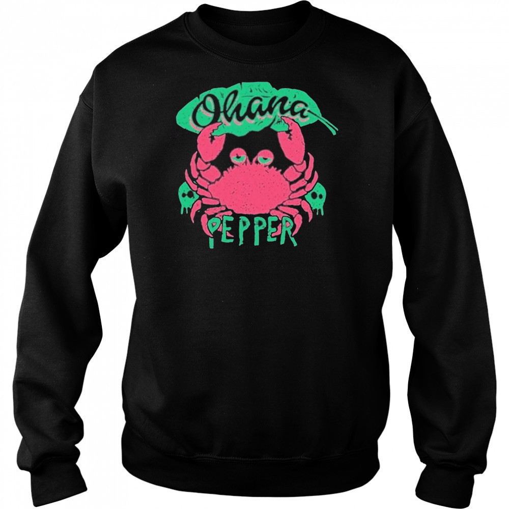 Pepper Ohana Crab T-Shirt Hoodie