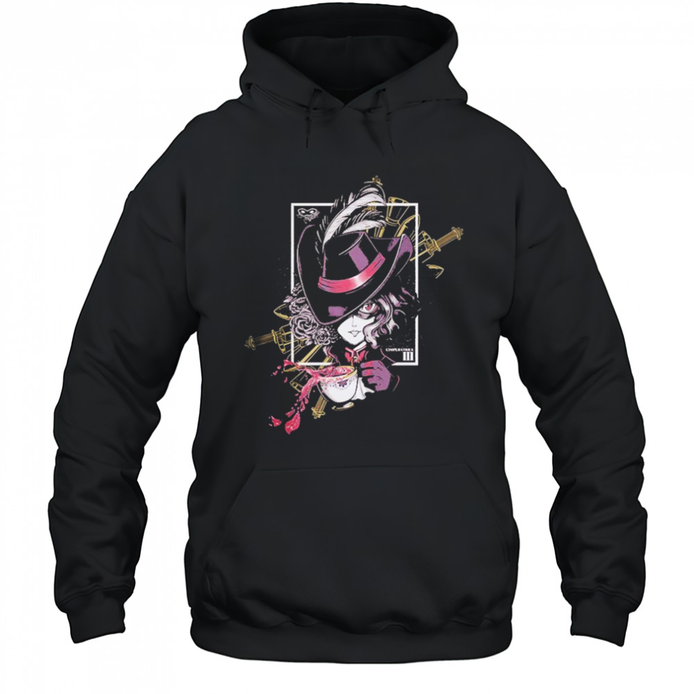 Persona 5 Noir T-Shirt Hoodie