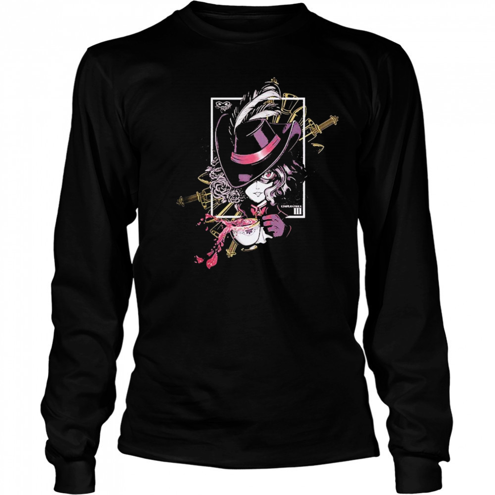 Persona 5 Noir T-Shirt Long Sleeved