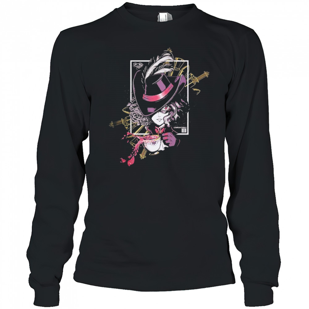 Persona 5 Noir T-Shirt Long Sleeved
