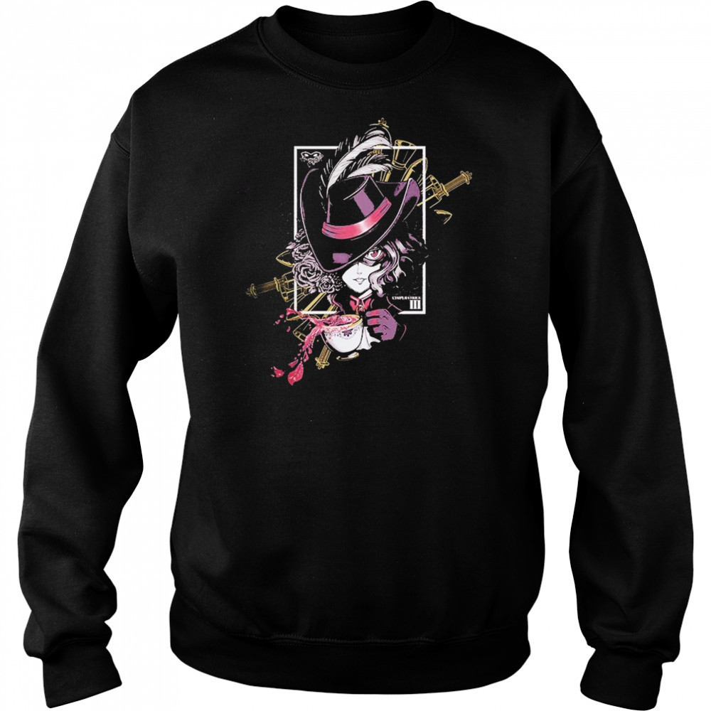 Persona 5 Noir T-Shirt Hoodie