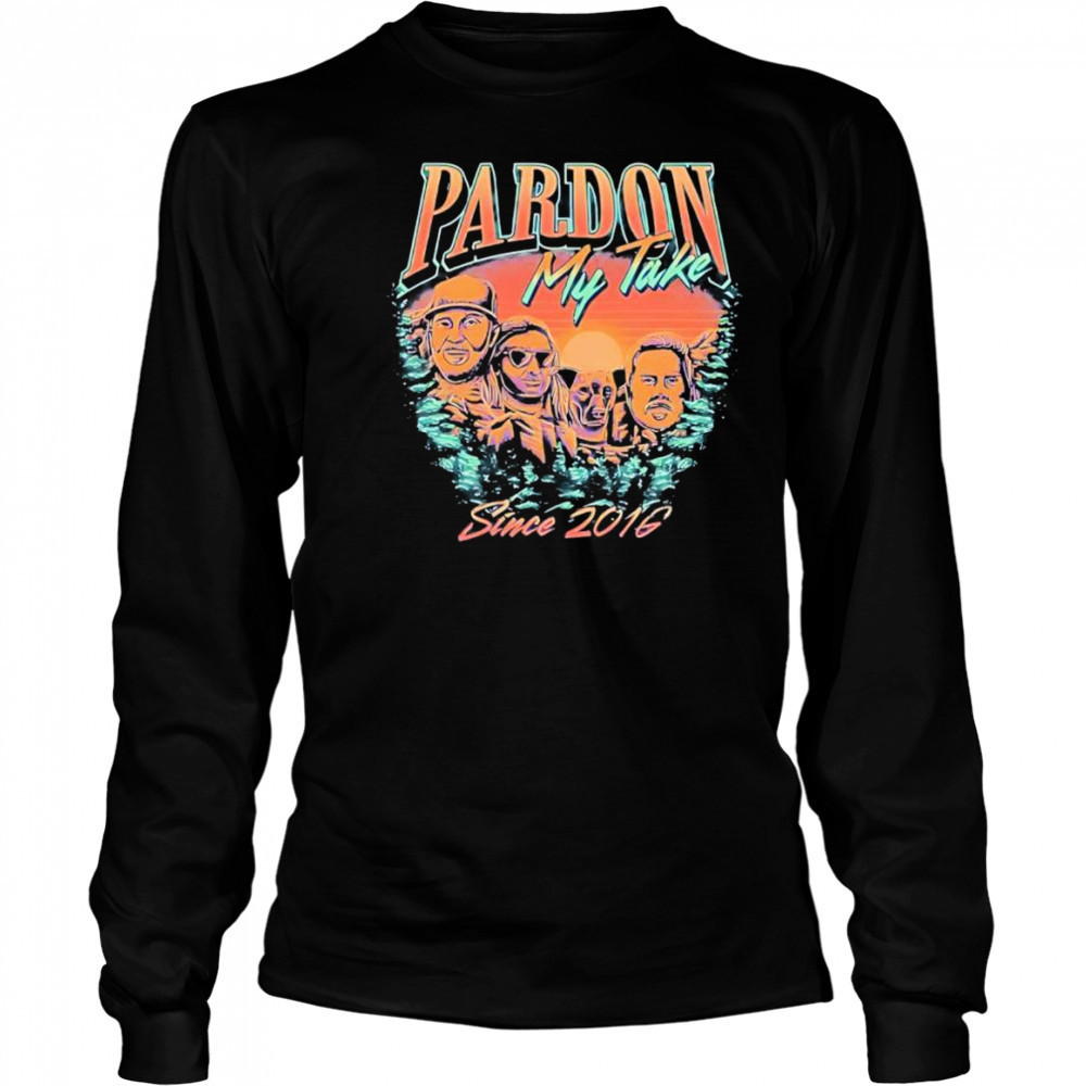 PMT Mount Rushmore shirt Long Sleeved