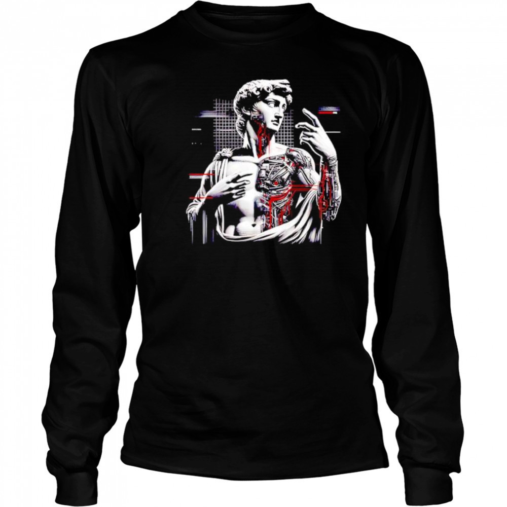 Renaissance Beats Robot shirt Long Sleeved