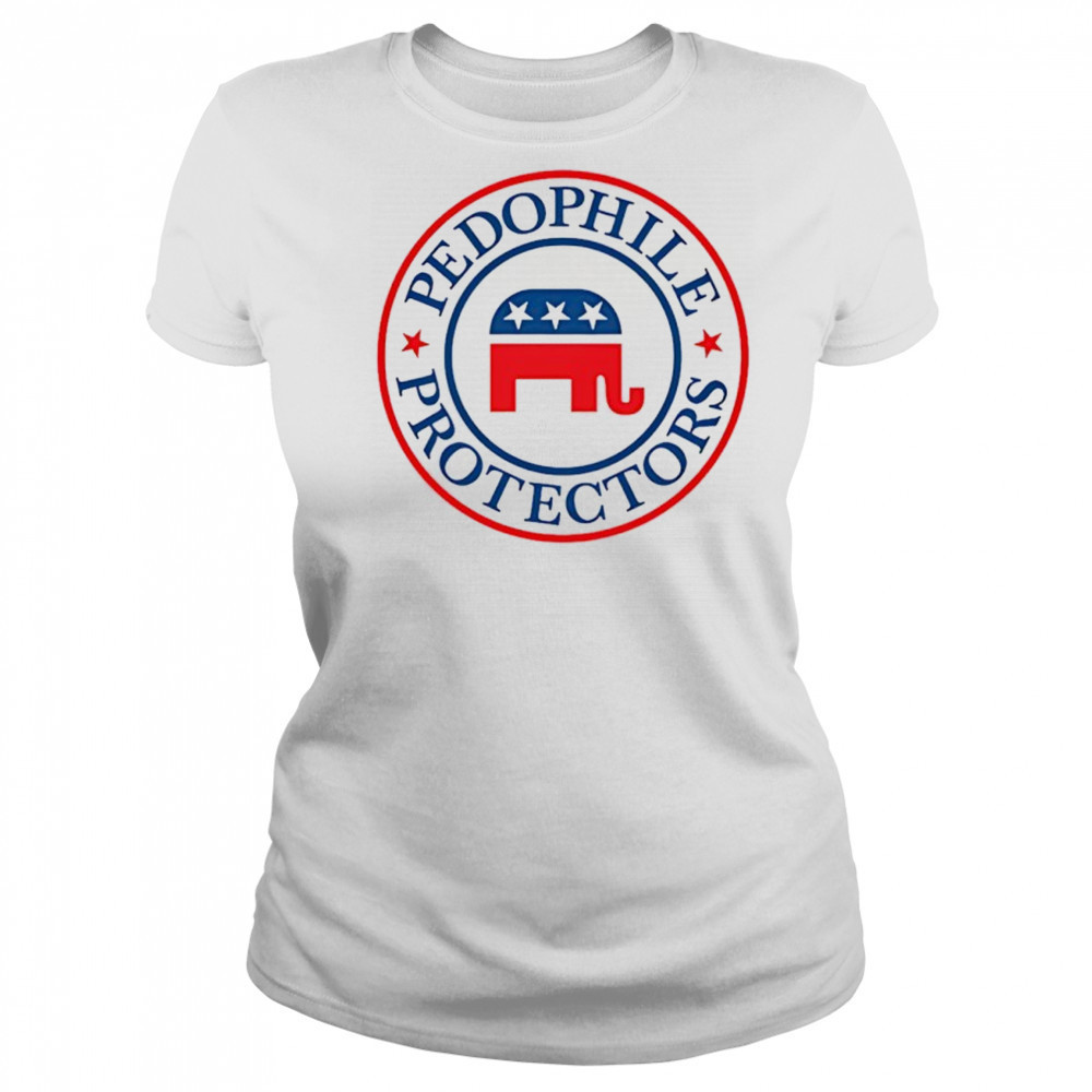 Republicans Pedophile Protectors logo shirt Women's T-shirt