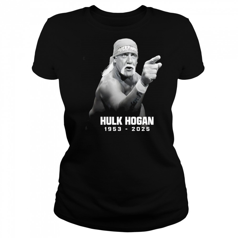 RIP Hulk Hogan 1953 2025 shirt Women's T-shirt
