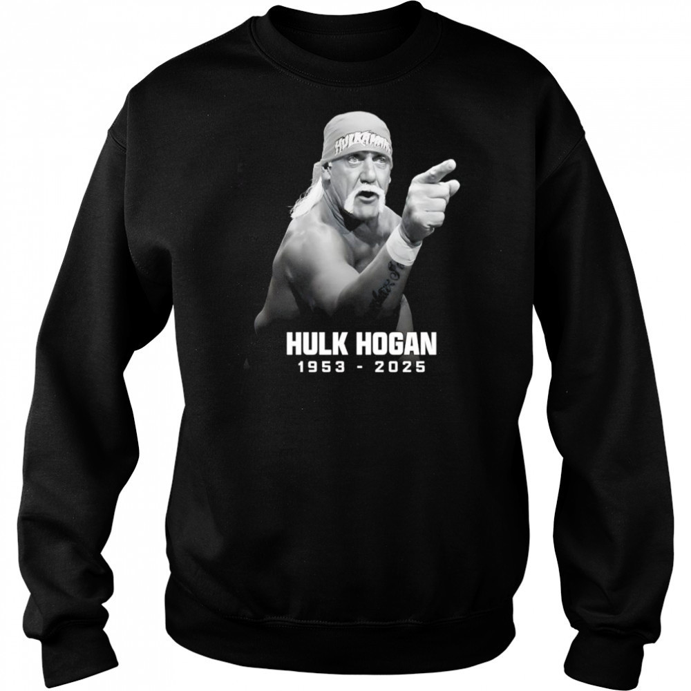 RIP Hulk Hogan 1953 2025 shirt Hoodie