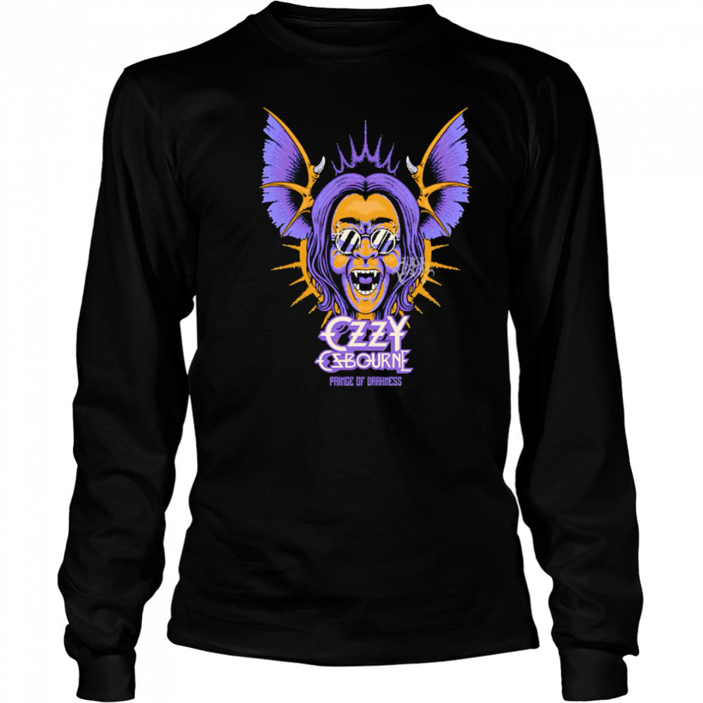 R.i.p Ozzy Osbourne 1948-2025 prince of darkness shirt Long Sleeved