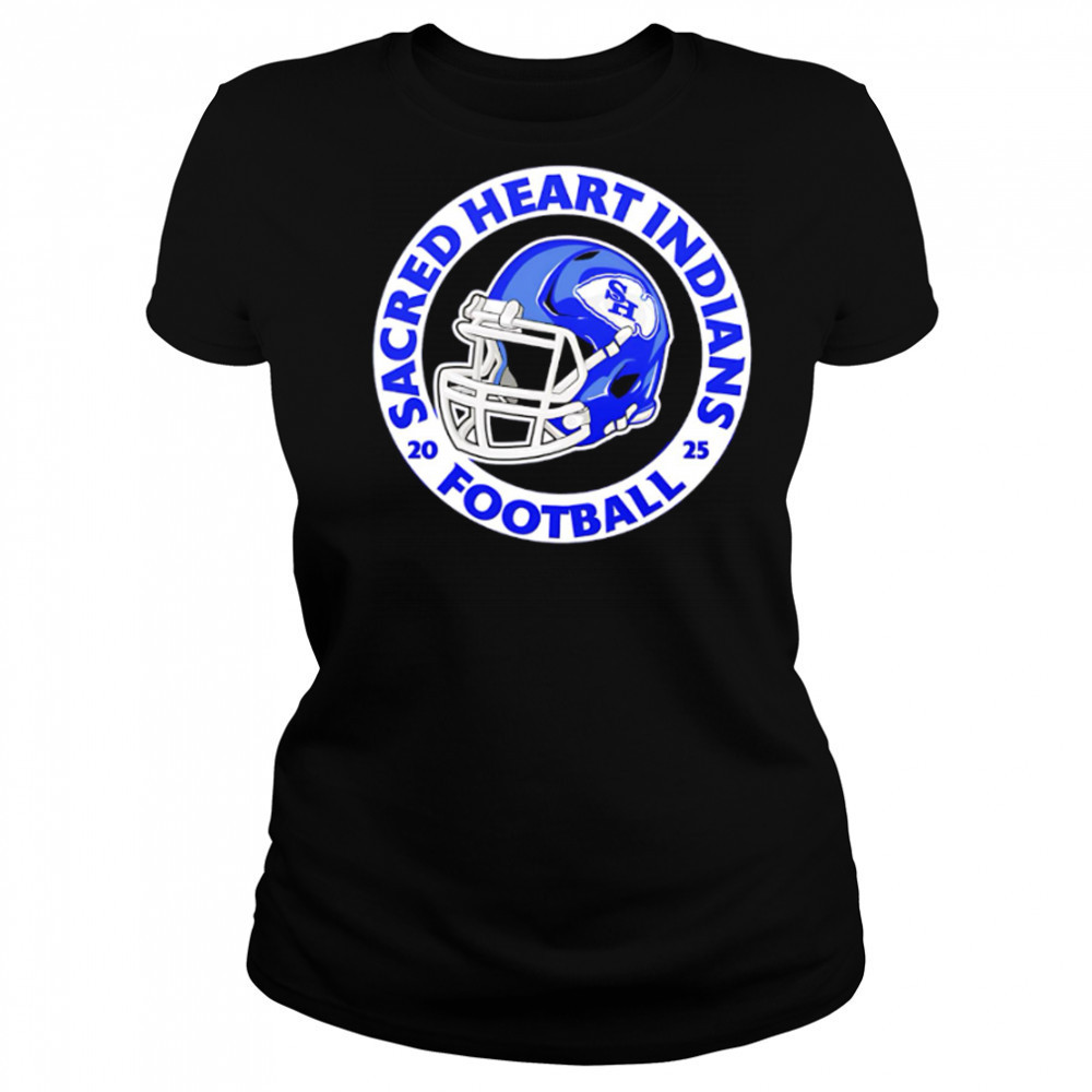 Sacred Heart Indians Football 2025 helmet shirt Women's T-shirt