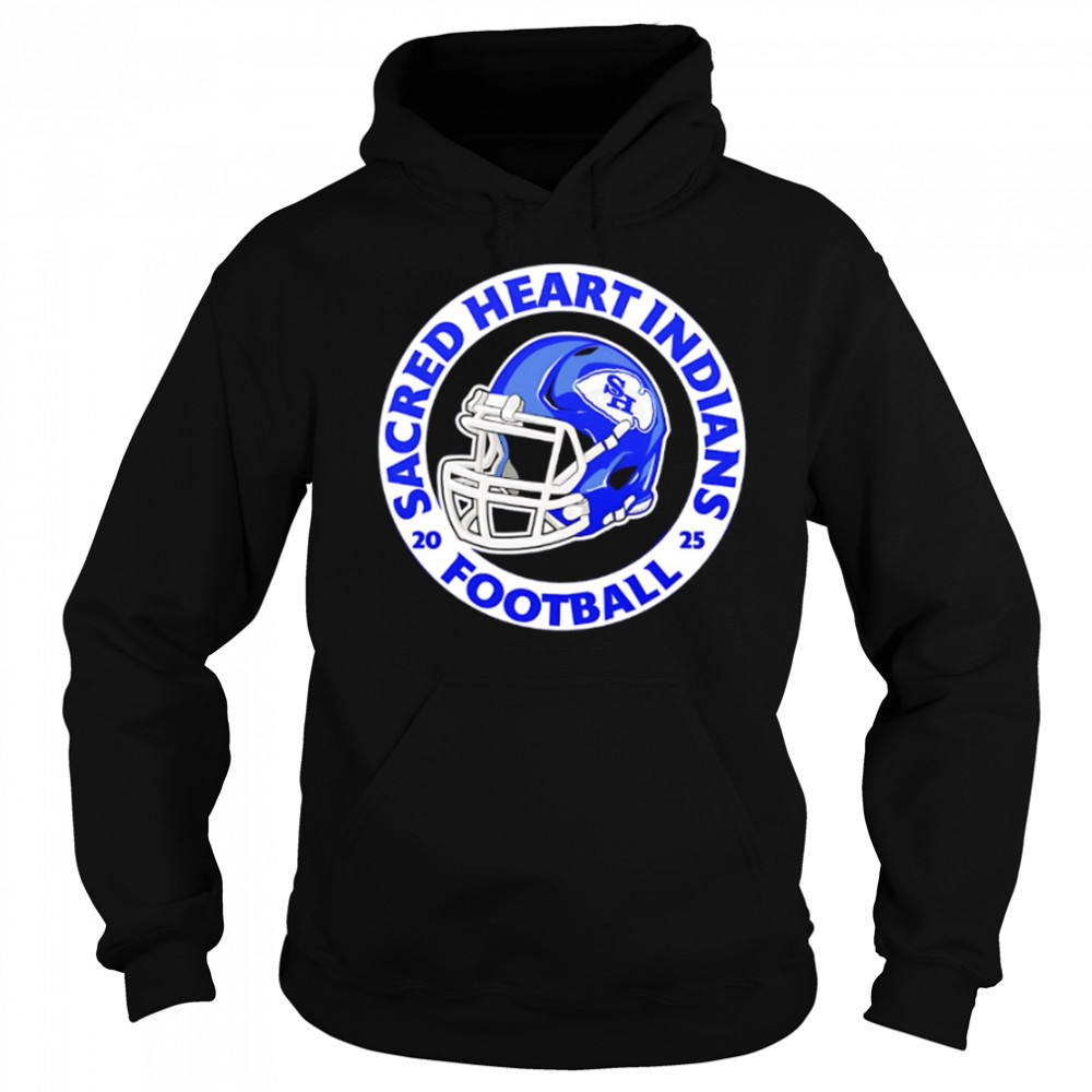 Sacred Heart Indians Football 2025 helmet shirt Sweatshirt