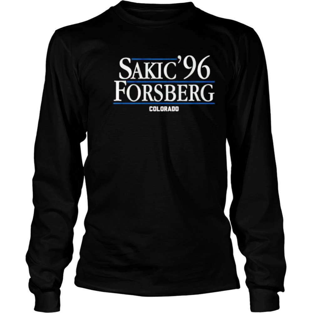 Sakic Forsberg ’96 shirt Long Sleeved